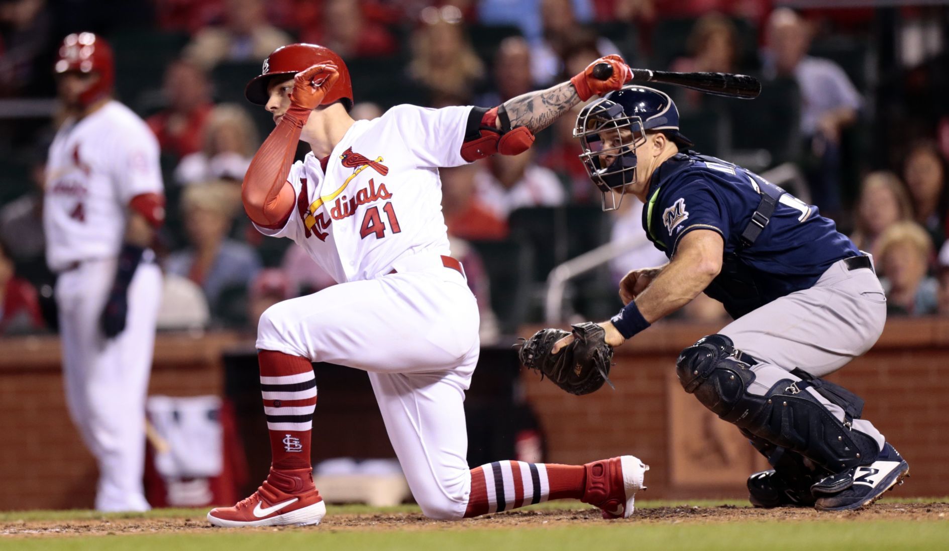 Cardinals face Brewers in final game of last homestand